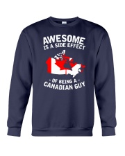 AWESOME IS A SIDE EFFECT OF CANADIAN GUY Crewneck Sweatshirt thumbnail