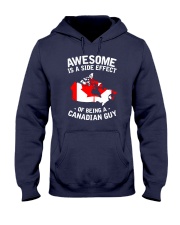 AWESOME IS A SIDE EFFECT OF CANADIAN GUY Hooded Sweatshirt thumbnail