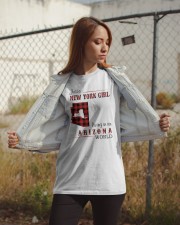 NEW YORK GIRL LIVING IN ARIZONA WORLD Classic T-Shirt apparel-classic-tshirt-lifestyle-07