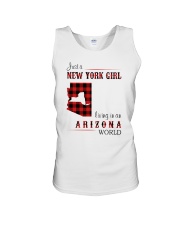 NEW YORK GIRL LIVING IN ARIZONA WORLD Unisex Tank thumbnail