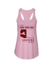 NEW YORK GIRL LIVING IN ARIZONA WORLD Ladies Flowy Tank thumbnail