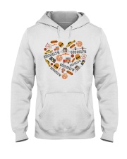 Brooklyn Heart Symbols Hooded Sweatshirt tile