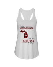 AUSTRALIAN GIRL LIVING IN MICHIGAN WORLD Ladies Flowy Tank thumbnail