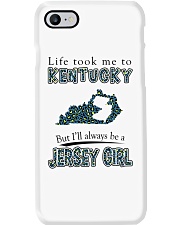 JERSEY GIRL LIFE TOOK TO KENTUCKY Phone Case tile