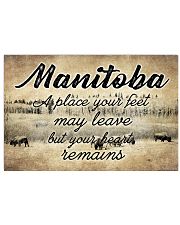 MANITOBA A PLACE YOUR HEART REMAINS Horizontal Poster tile