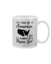 LIFE TOOK ME TO AMERICA BUT FILIPINO GIRL Mug thumbnail