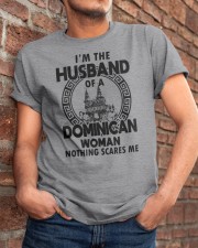 I'M THE HUSBAND OF A DOMINICAN WOMAN Classic T-Shirt apparel-classic-tshirt-lifestyle-26