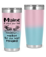 Maine Tumbler Gift Heart Remains Maine 20oz Tumbler front