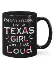 Texas Girl I'm Not Yelling Mugs tile