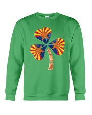 Arizona Flag Clover Leaf Crewneck Sweatshirt tile