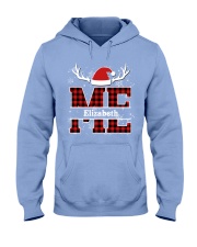 Maine Plaid Pattern Christmas Hooded Sweatshirt tile