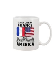 LIVE IN FRANCE BEGAN IN AMERICA ROOT WOMEN Mug thumbnail