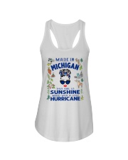 Made In Michigan Sunshine Mix With Hurricane Ladies Flowy Tank tile