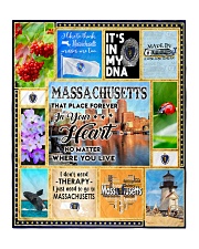 MASSACHUSETTS IT'S IN MY DNA Quilt 50"x60" - Throw front