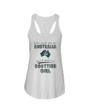 SCOTTISH GIRL LIFE TOOK TO AUSTRALIA Ladies Flowy Tank tile