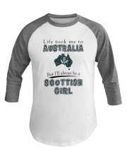 SCOTTISH GIRL LIFE TOOK TO AUSTRALIA Baseball Tee tile