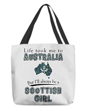 SCOTTISH GIRL LIFE TOOK TO AUSTRALIA All-Over Tote tile