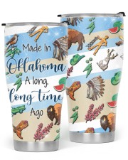 Oklahoma Long Long Time Ago Glitter Tumbler tile