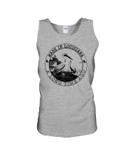 MADE IN LOUISIANA A LONG TIME AGO Unisex Tank tile