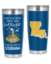 The Wise Moved To Louisiana 20oz Tumbler tile