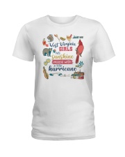 WEST VIRGINIA GIRLS SUNSHINE MIXED HURRICANE Ladies T-Shirt thumbnail