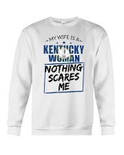 My Wife Is A Kentucky Woman Crewneck Sweatshirt tile