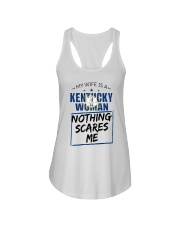 My Wife Is A Kentucky Woman Ladies Flowy Tank tile