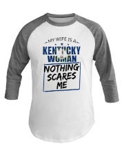 My Wife Is A Kentucky Woman Baseball Tee tile