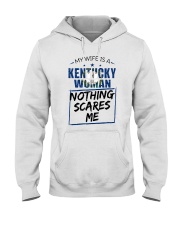 My Wife Is A Kentucky Woman Hooded Sweatshirt tile