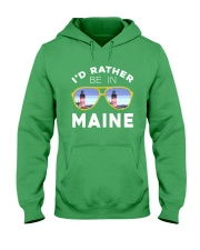 I'd Rather In Maine Hooded Sweatshirt tile