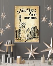 NEW YORK IS MY HAPPY PLACE 11x17 Poster lifestyle-holiday-poster-1