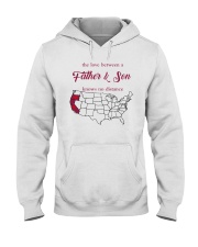 CALIFORNIA OREGON THE LOVE FATHER AND SON Hooded Sweatshirt thumbnail
