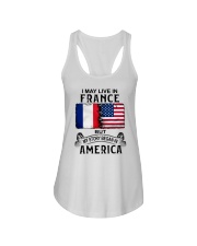 LIVE IN FRANCE BEGAN IN AMERICA Ladies Flowy Tank thumbnail