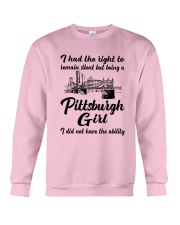PITTSBURGH GIRL I DIDN'T NOT HAVE THE ABILITY Crewneck Sweatshirt thumbnail