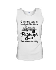 PITTSBURGH GIRL I DIDN'T NOT HAVE THE ABILITY Unisex Tank thumbnail