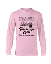 PITTSBURGH GIRL I DIDN'T NOT HAVE THE ABILITY Long Sleeve Tee thumbnail