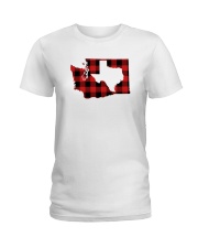 TEXAS IN WASHINGTON WORLD Ladies T-Shirt thumbnail