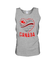 A PIECE OF MY HEART AND SOUL LIVES IN CANADA Unisex Tank tile