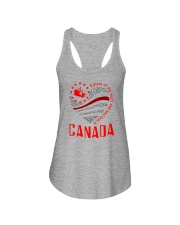 A PIECE OF MY HEART AND SOUL LIVES IN CANADA Ladies Flowy Tank tile