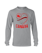 A PIECE OF MY HEART AND SOUL LIVES IN CANADA Long Sleeve Tee tile