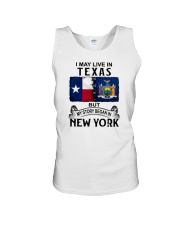 LIVE IN TEXAS BEGAN IN NEW YORK Unisex Tank thumbnail