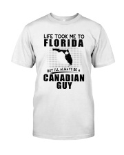 CANADIAN GUY LIFE TOOK TO FLORIDA Classic T-Shirt tile