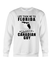 CANADIAN GUY LIFE TOOK TO FLORIDA Crewneck Sweatshirt tile