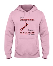 CANADIAN GIRL LIVING IN NEW ZEALAND WORLD Hooded Sweatshirt thumbnail