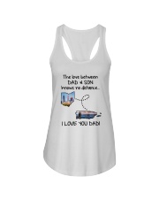 PUERTO RICO OHIO THE LOVE DAD AND SON Ladies Flowy Tank tile