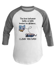 PUERTO RICO OHIO THE LOVE DAD AND SON Baseball Tee tile