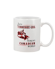 TENNESSEE GIRL LIVING IN CANADIAN WORLD Mug tile