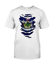Maine Muscle Flag Classic T-Shirt front