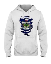 Maine Muscle Flag Hooded Sweatshirt tile