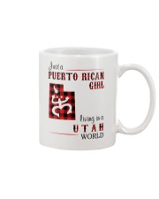 PUERTO RICAN GIRL LIVING IN UTAH WORLD Mug tile